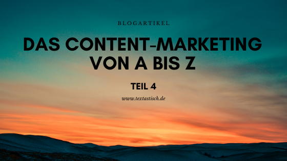 Content-Marketing von A bis Z